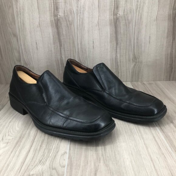 Giorgio Brutini Loafers Mens 12M Black Leather Slip On Shoes main image 8